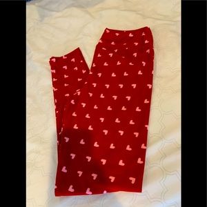 LuLaRoe valentines leggings